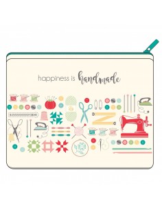 Pochette couture Happiness is Handmade